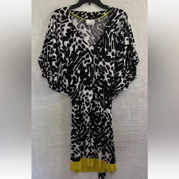 Donna‎ Morgan Animal Print Dress Womens Size 8 (1484) - Picture 1 of 6